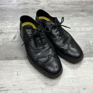 Cole Haan Zerogrand Black Wingtip Sneakers 11 M